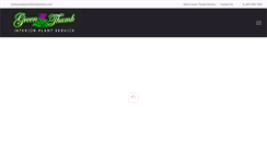 Desktop Screenshot of greenthumbinterior.com